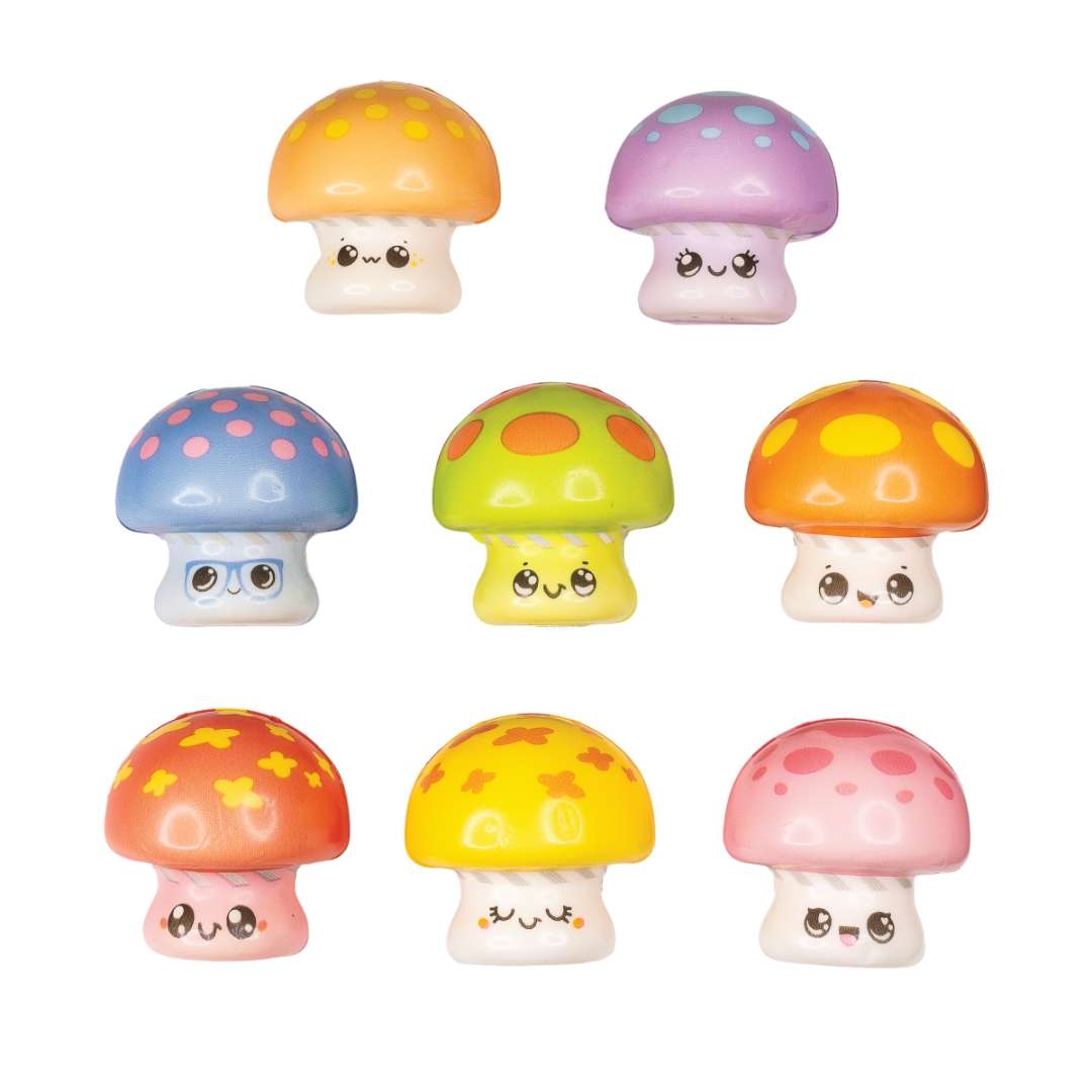 2386376 Squishy Shrooms Toys - Assorted case of 288