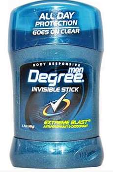 2386409 Degree Men Extreme Blast Stick Deodorant, 1.7 oz case of 24