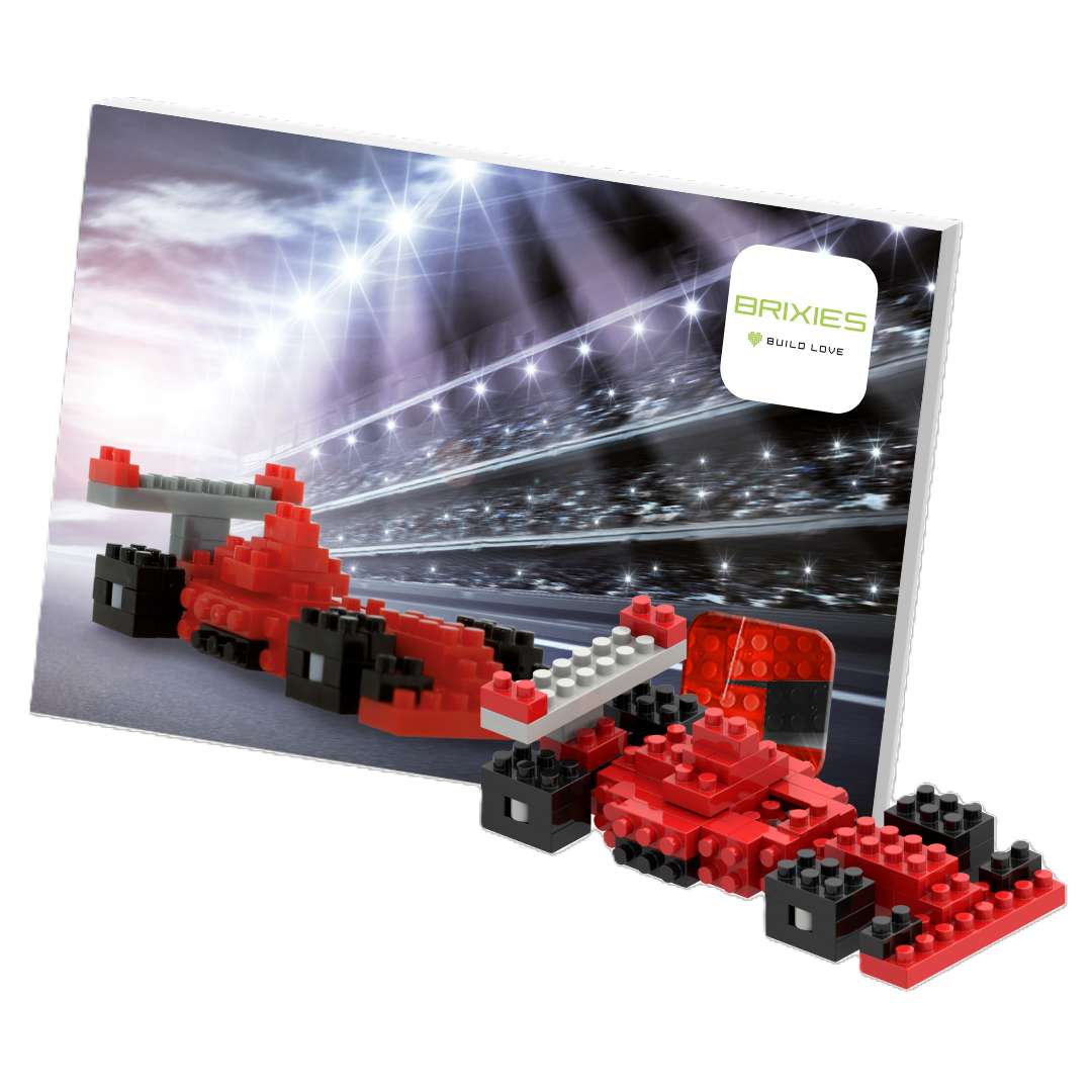 2386546 Building Bricks Racing Car Postcard Sets case of 6