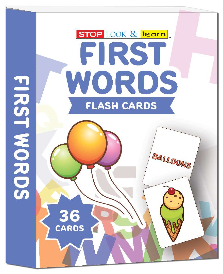 2380073 Flash Card Sets, First Words case of 100