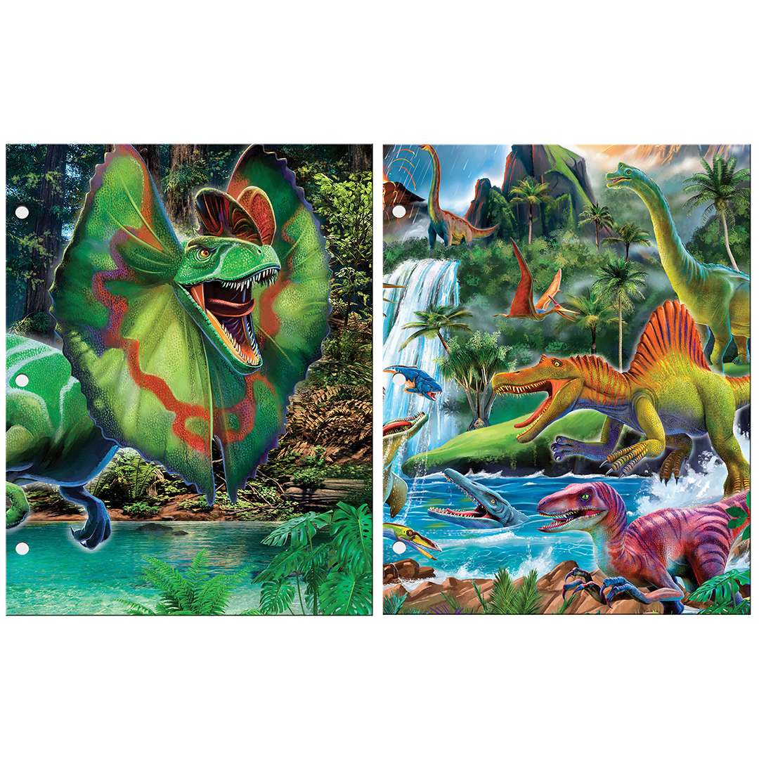 2376920 Dinosaur Portfolios - Assorted case of 24