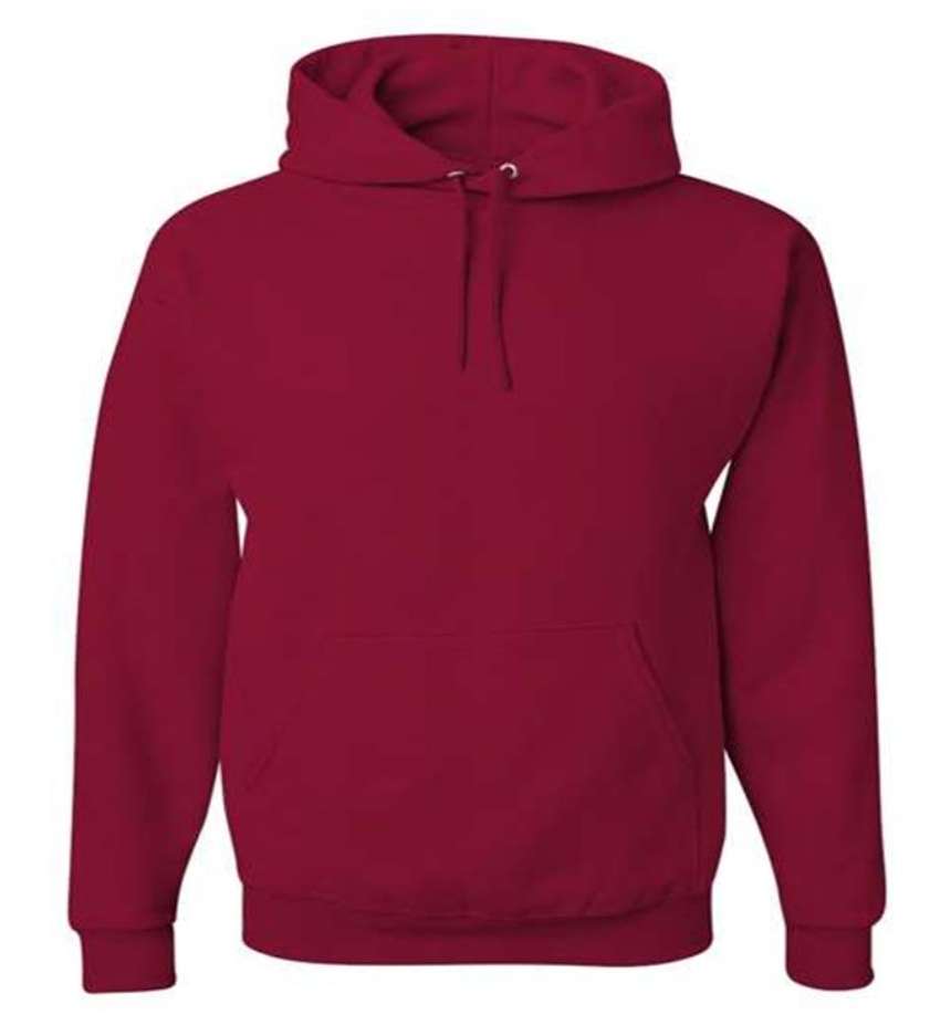 2380195 NuBlend Hooded Pullover, Cardinal Red, Small case of 24