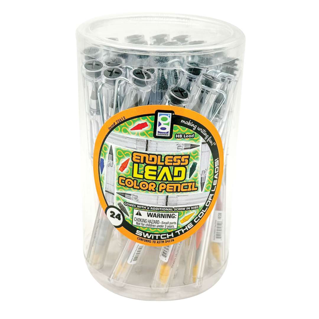 2386194 Endless Lead Colored Mechanical Pencils case of 288