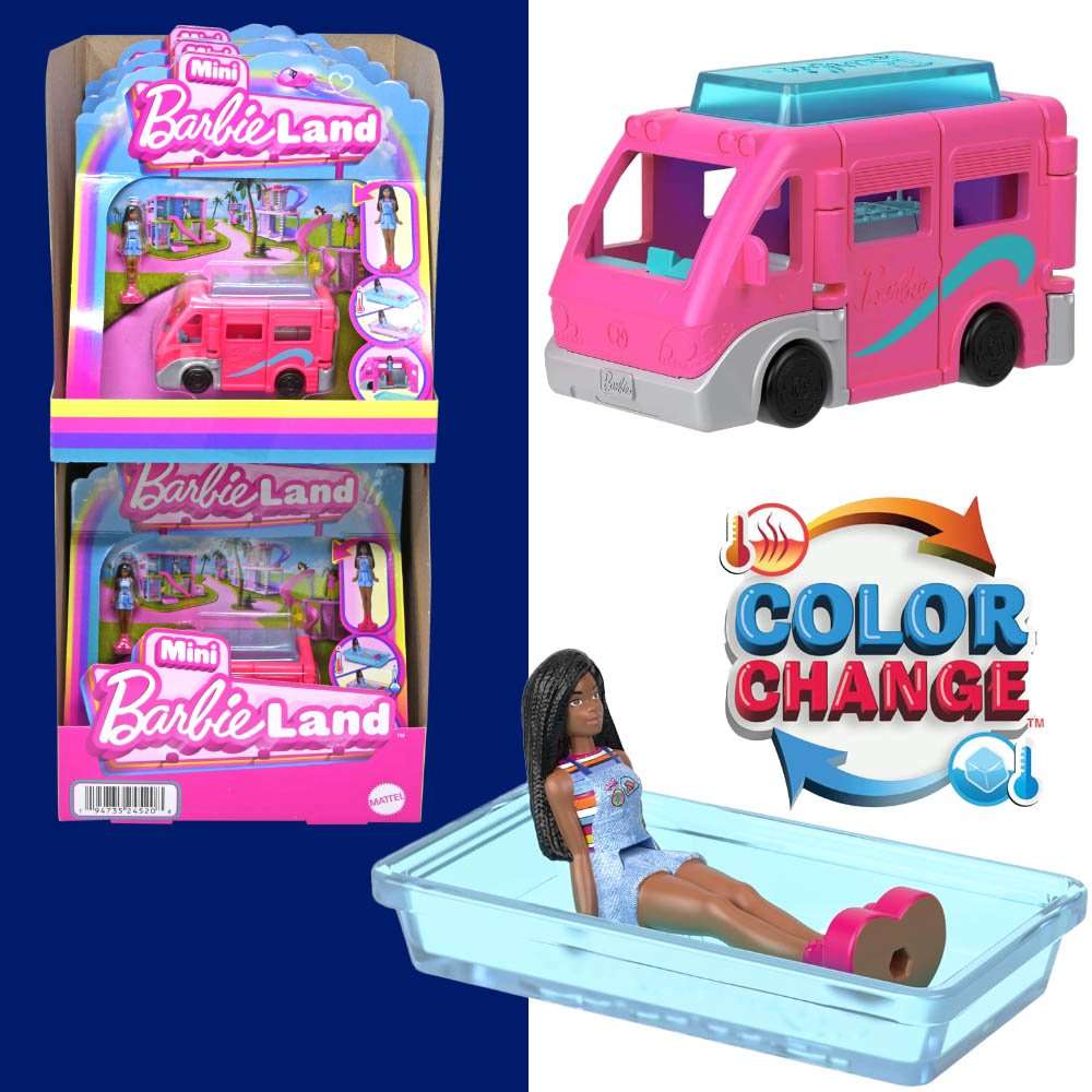 2386203 Mini BarbieLand Camper Playsets case of 102