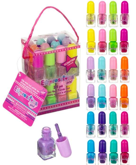 2386330 Mini Scented Nail Polish Sets - 24 Pieces case of 48