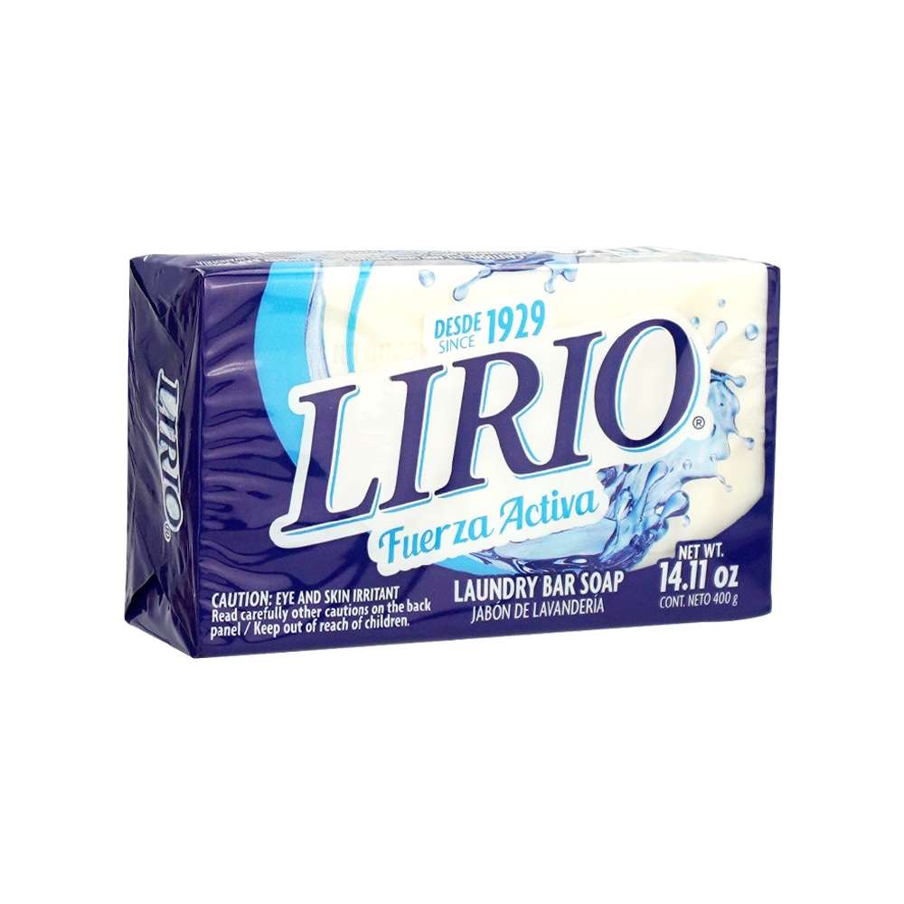 2379997 Lirio Laundry Bar Soap, White, 14.1oz. case of 25