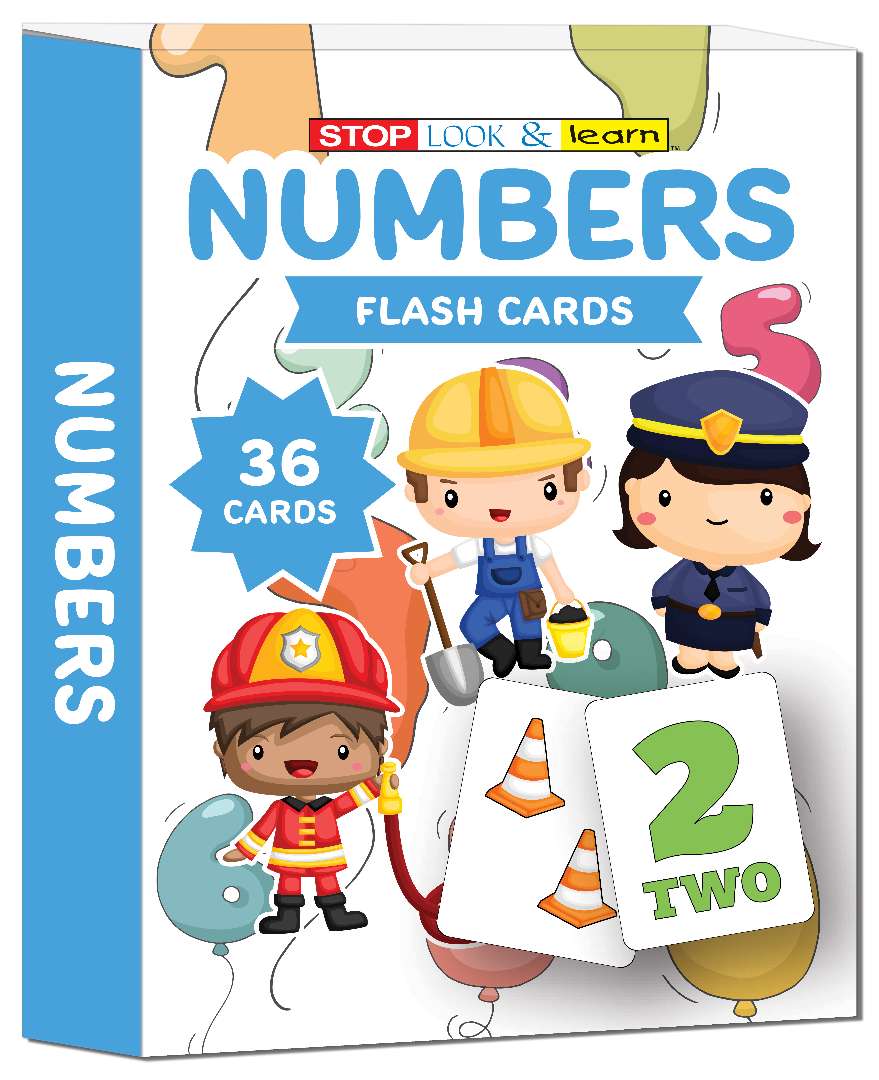 2380076 Flash Card Sets, Numbers case of 100