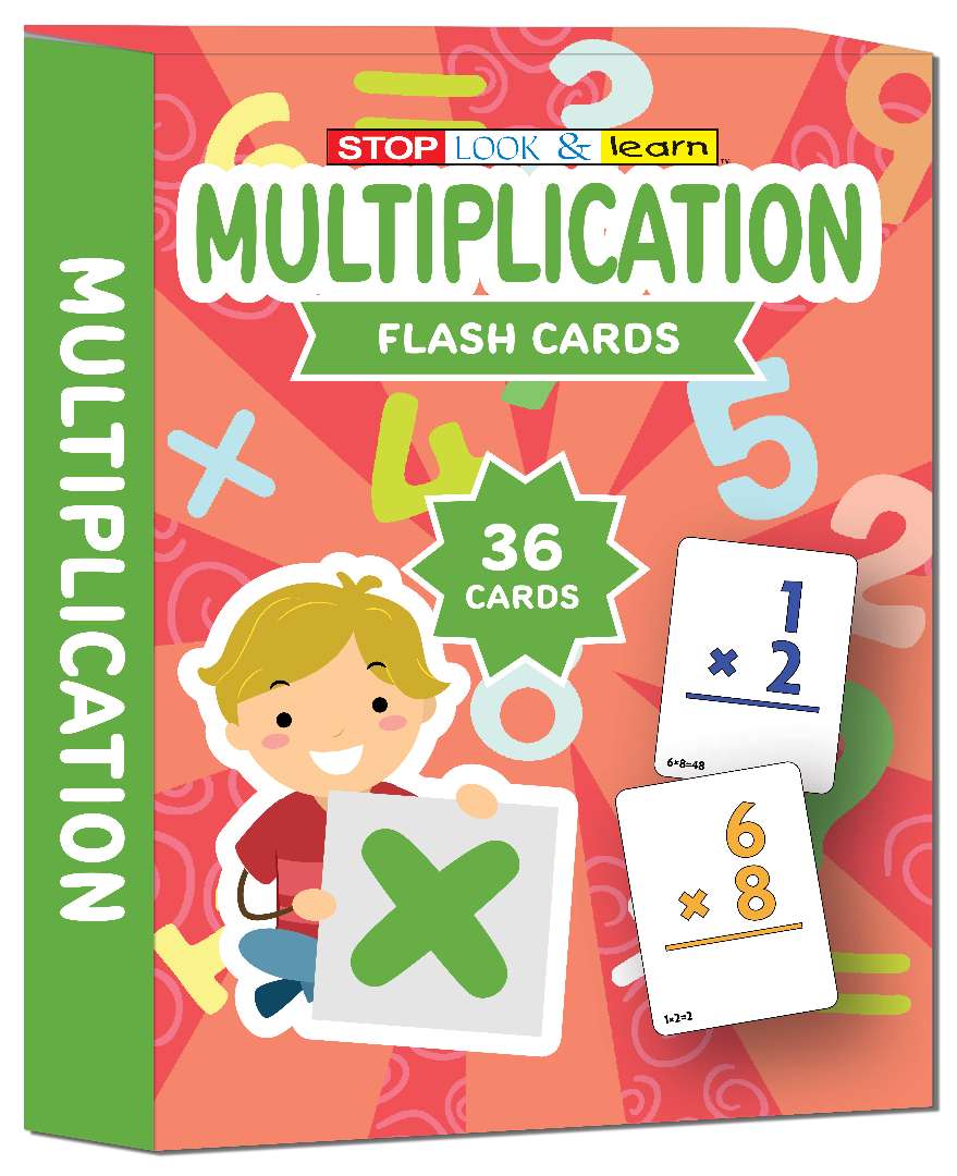 2380083 Flash Card Sets, Multiplication case of 100