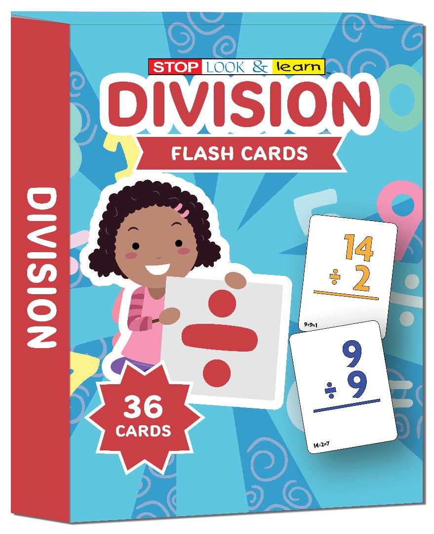 2380085 Flash Card Sets, Division case of 100