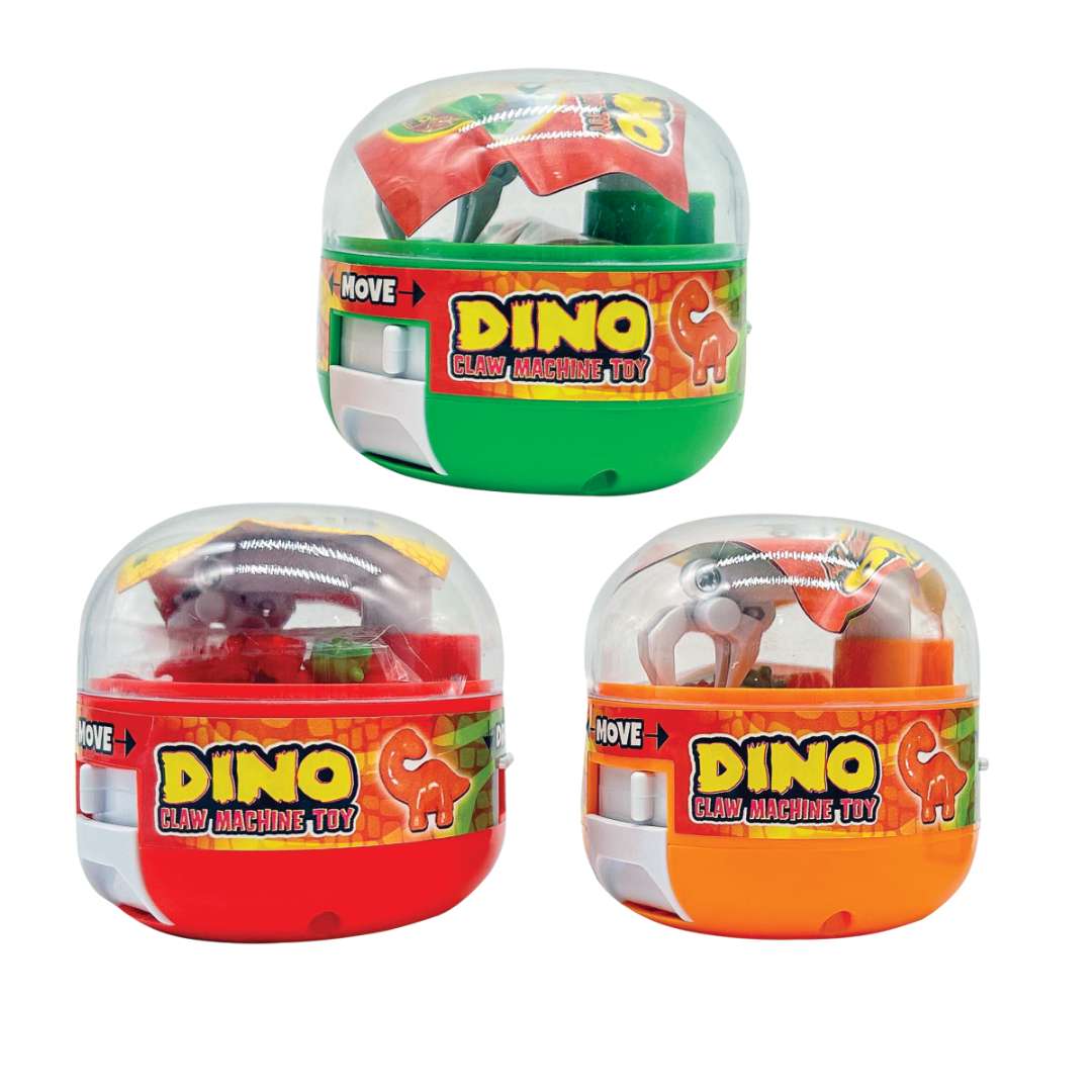 2380835 Dino Claw Machine Toy, Assorted case of 24