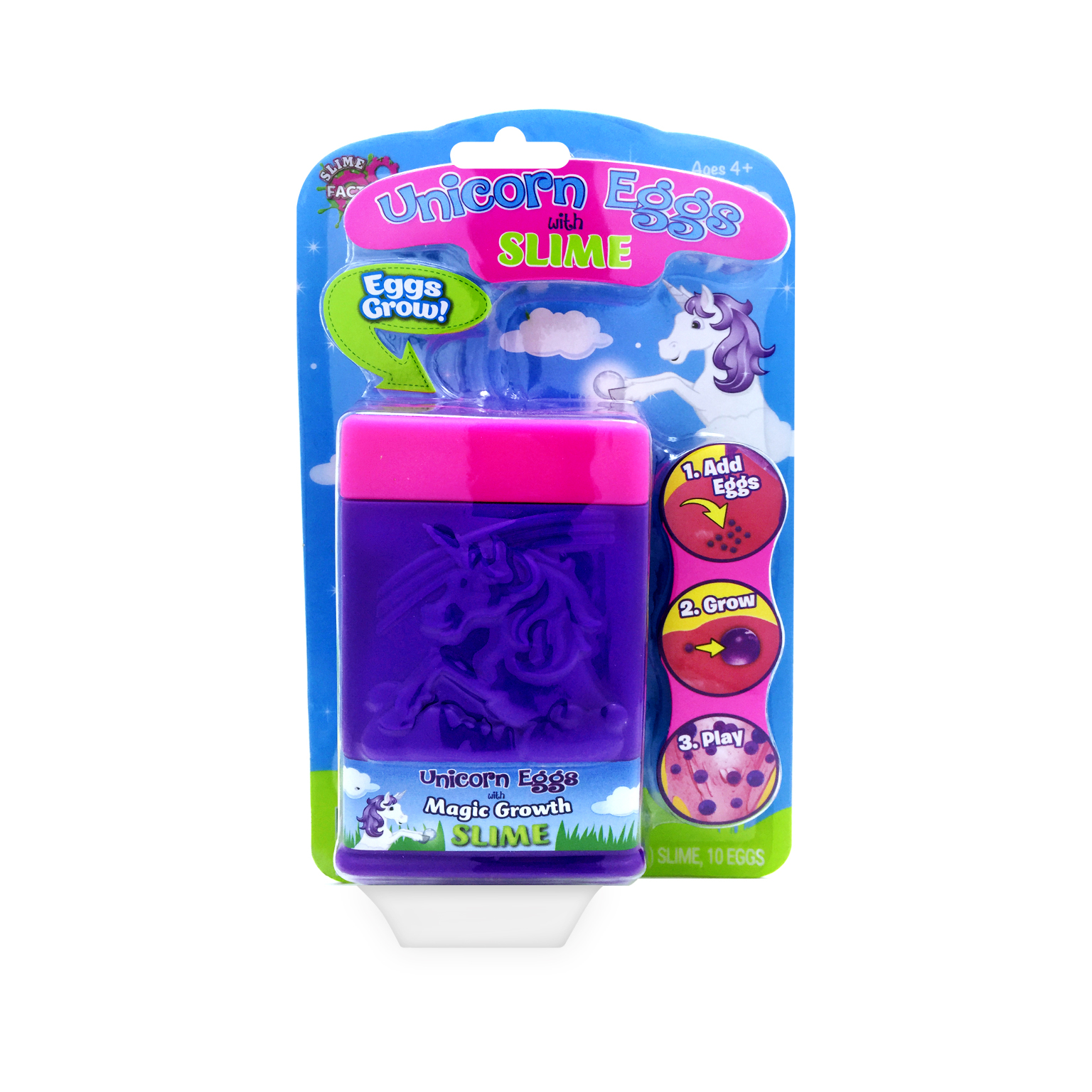 2361720 Unicorn Eggs with Slime - Assorted case of 24