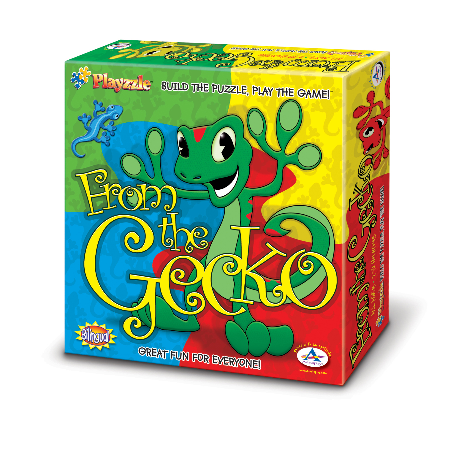 2317817 From the Gecko Game Sets - Ages 3+, Bilingual case of 6