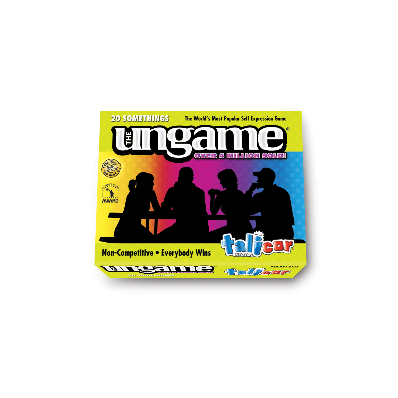 2317851 The Ungame Pocket Board Game - 20 Somethings, 2-6 Player case of 24