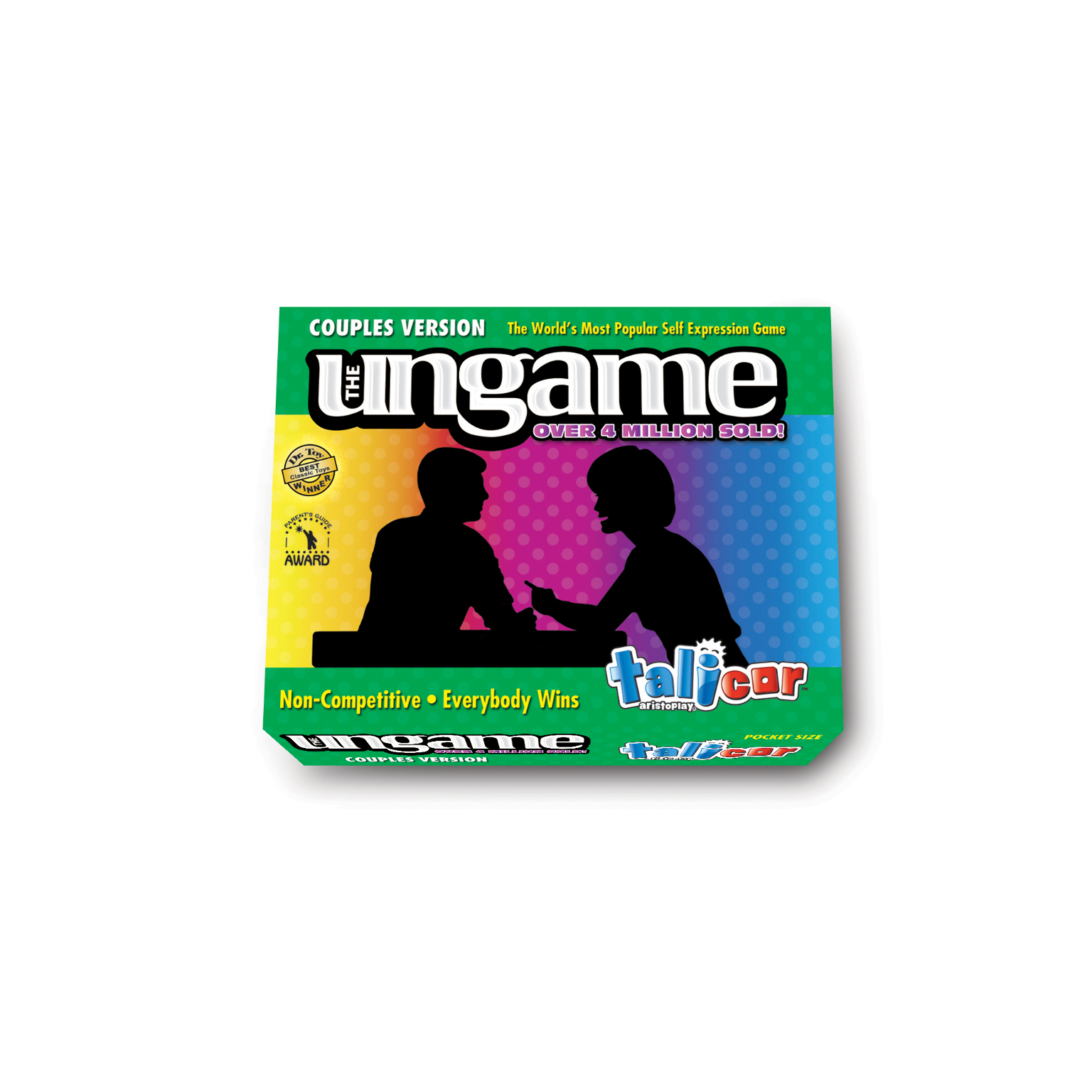 2317854 Ungame Pocket Board Game - Couples, All Ages case of 24