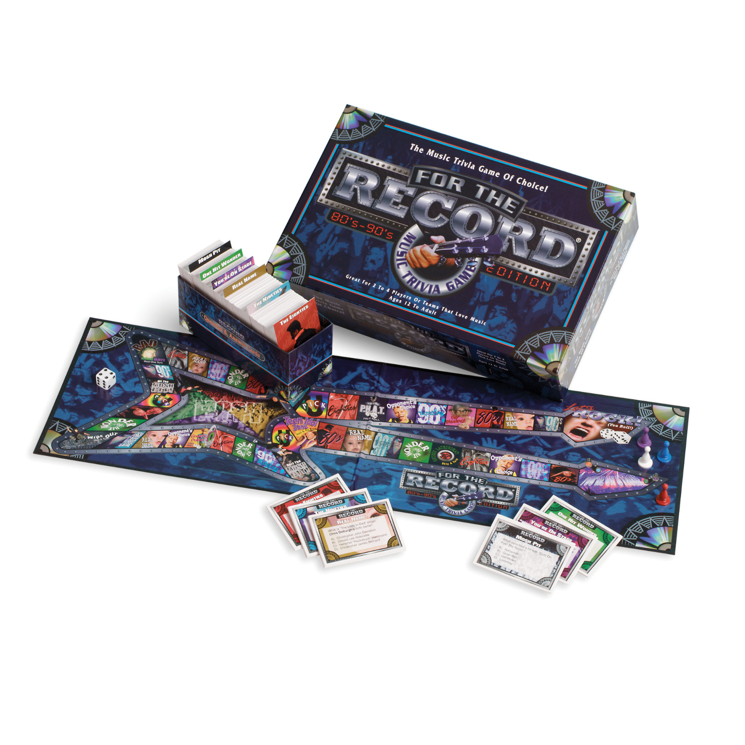 2317814 For The Record 80's & 90's - Ages 8+, 2+ Players case of 6