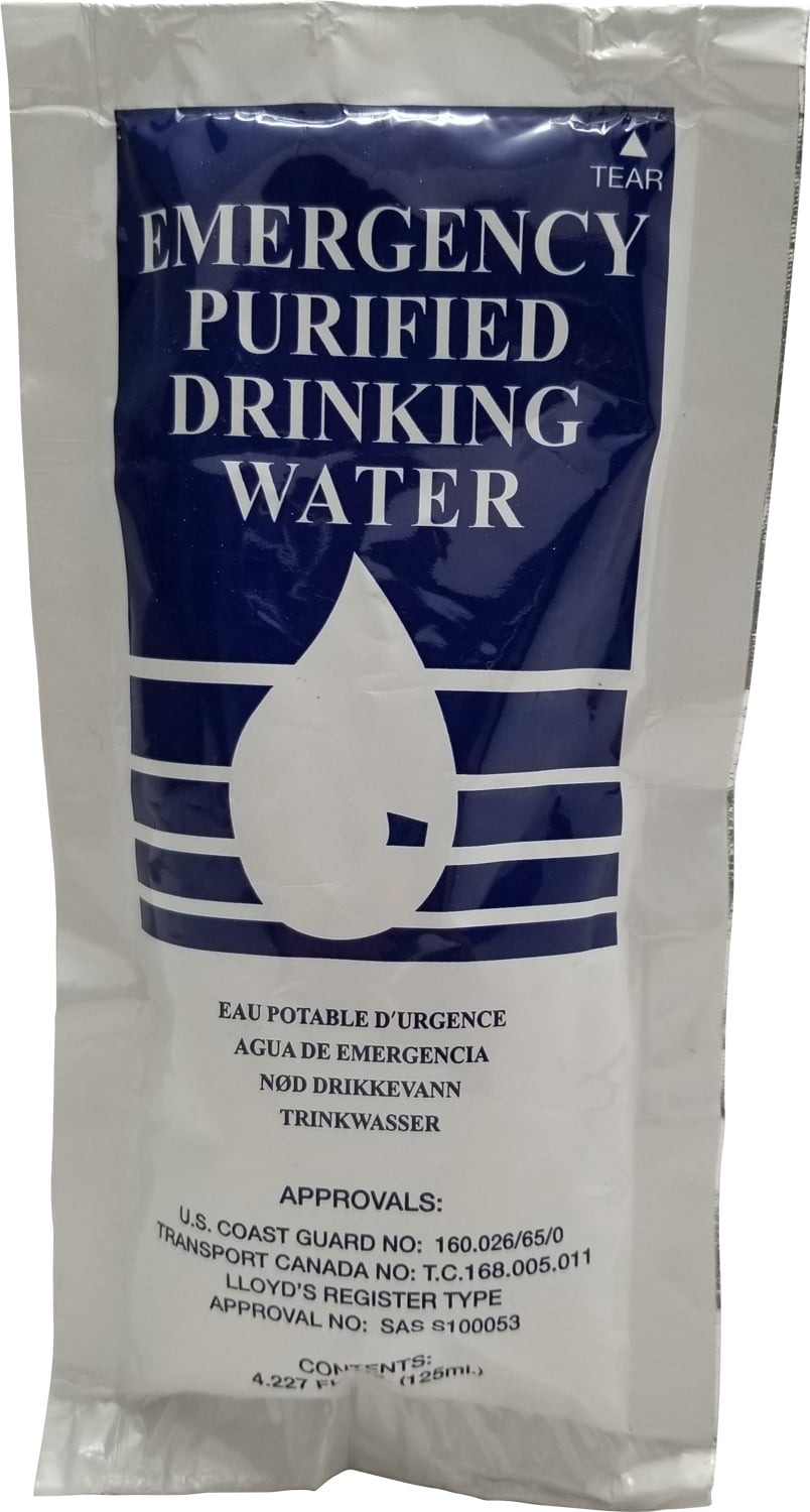 2359182 Emergency Drinking Water - Purified, 4.2 fl. oz. case of 96