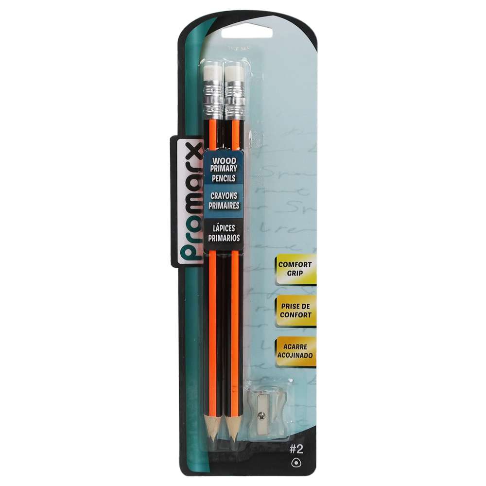 2375548 Primary Pencils - 2 Pack, Sharpener Included case of 48