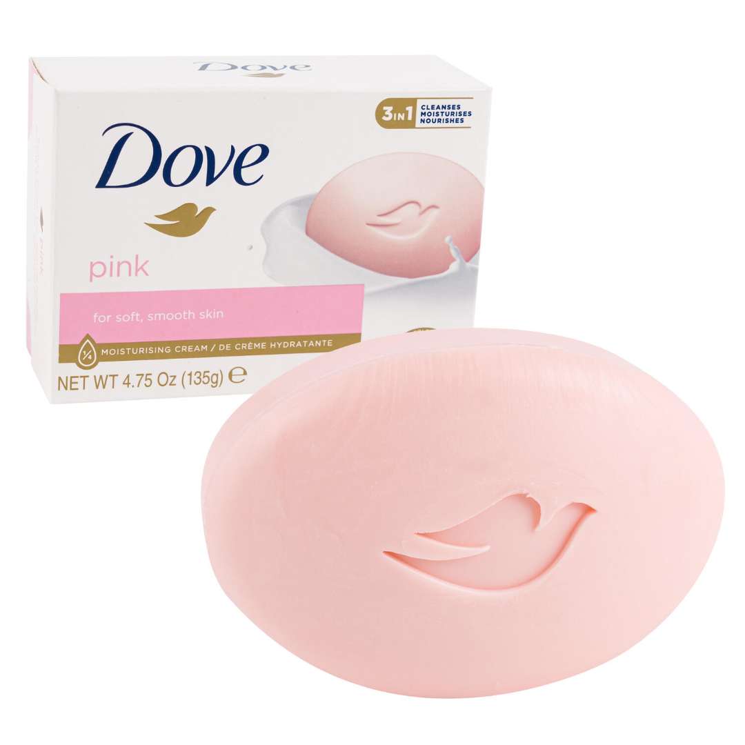 2378269 Dove Pink Bar Soaps - 4.75 oz case of 48