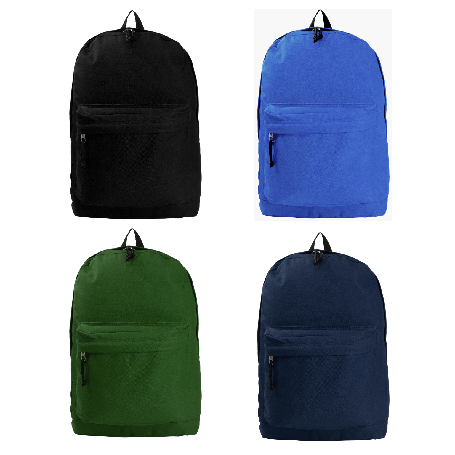 2365526 18 Basic Backpacks - 4 Colors case of 36