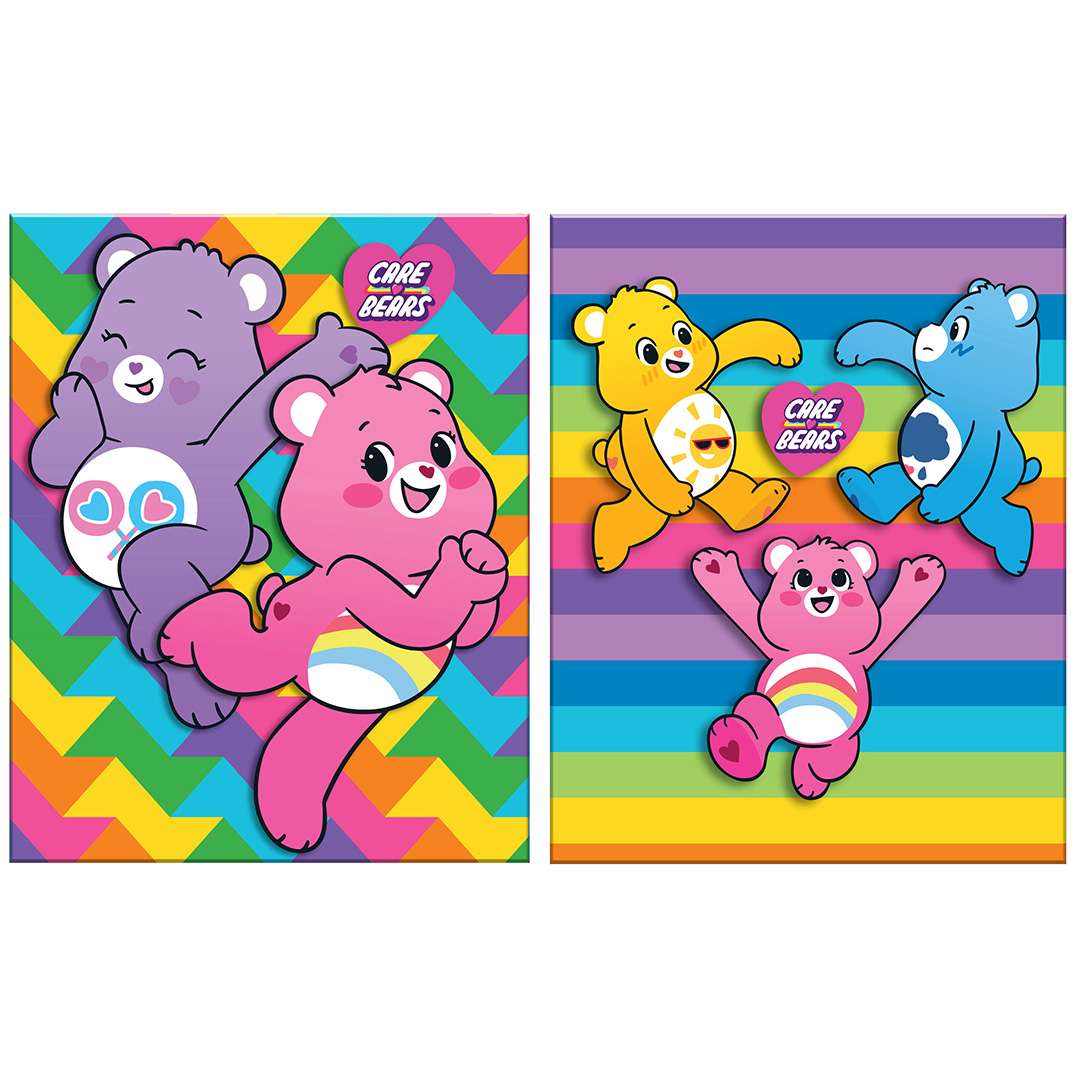 2376917 Care Bears Portfolios - Assorted case of 24