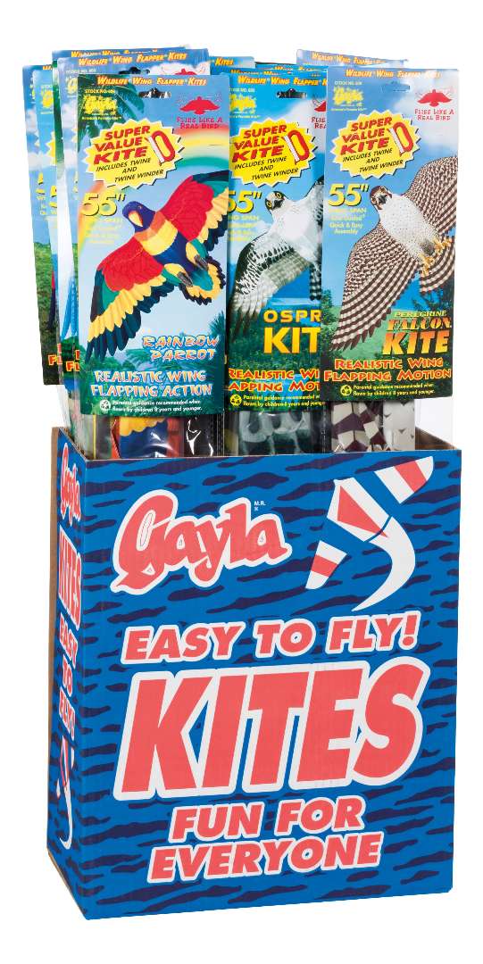 2377645 Bird-Shaped Kites, Assorted case of 24