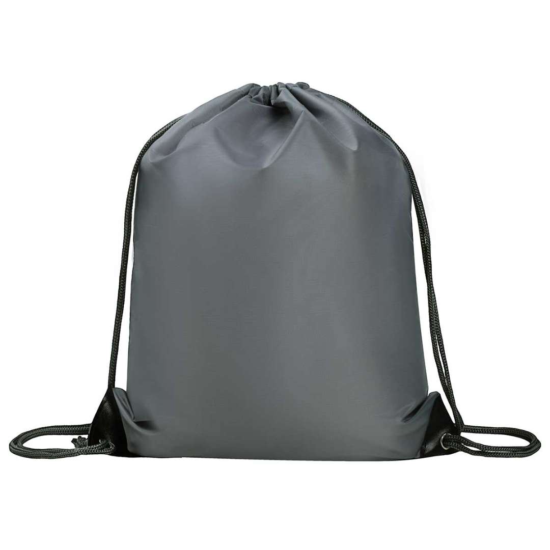 2378168 Gray Drawstring Bag, 17 case of 144