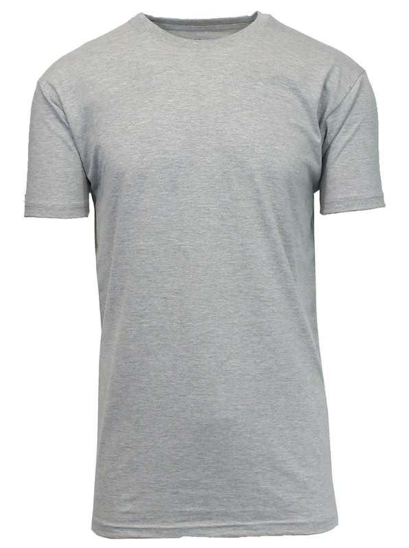 2378525 Men's Crew Neck Tees - Heather Gray, X-Large case of 24