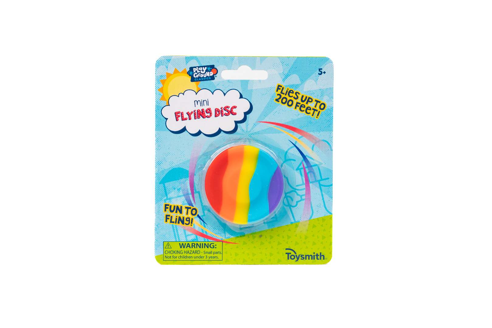 2386483 Mini Flying Discs - Rainbow Color case of 12