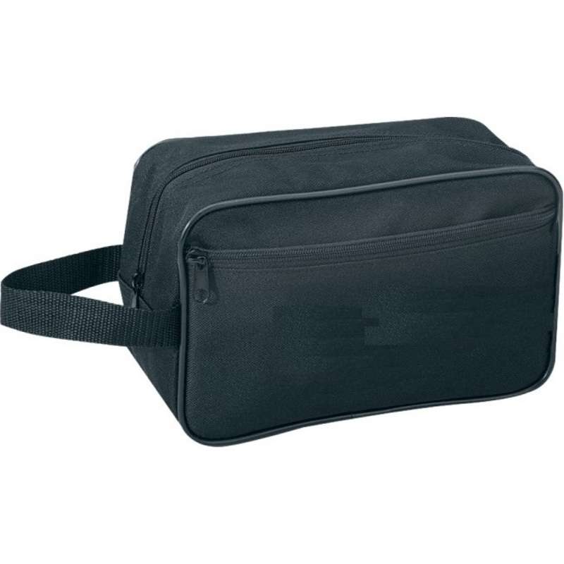 2379439 Essential Toiletry Bag, Black case of 60