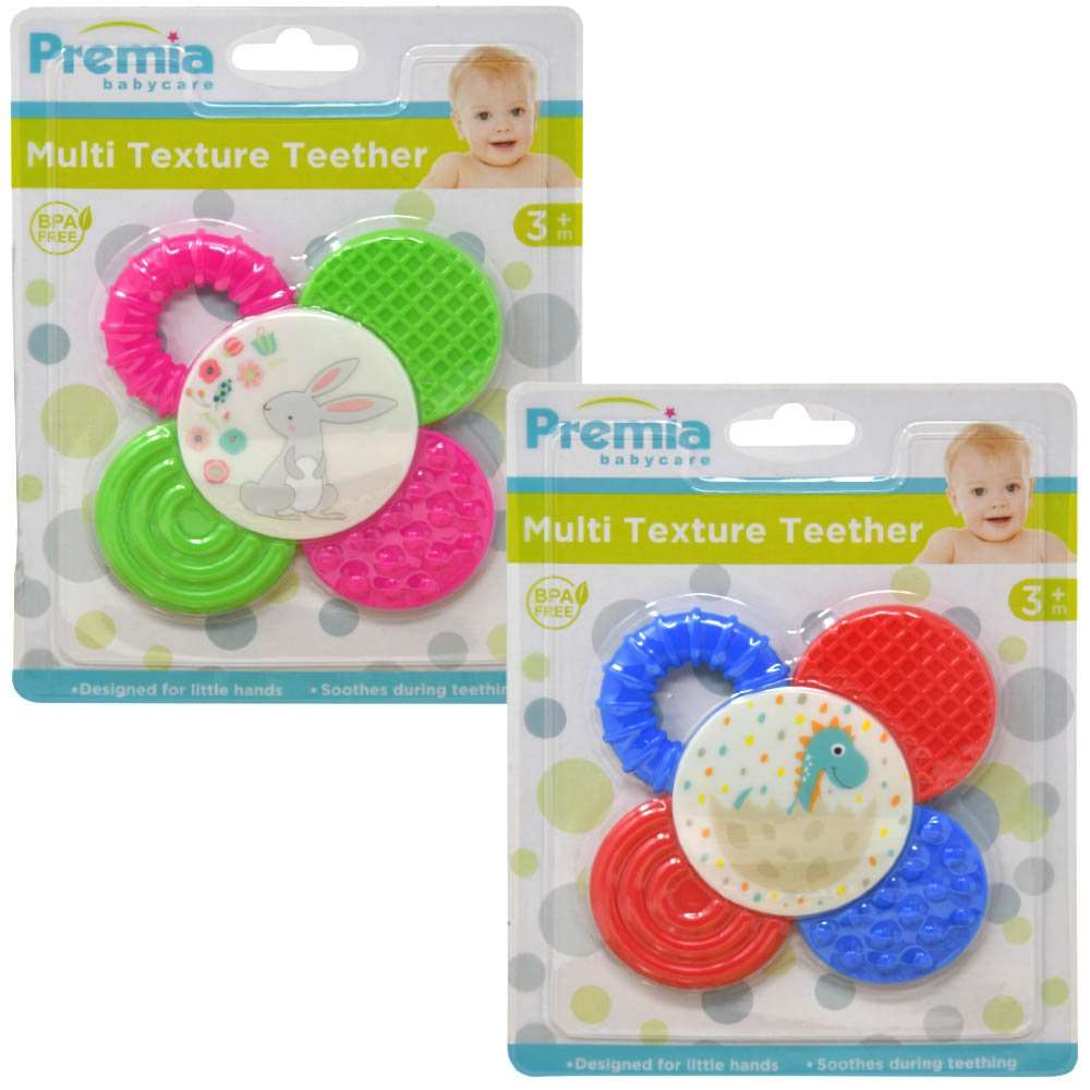 2379571 Premia Baby Multi Texture Teethers case of 168