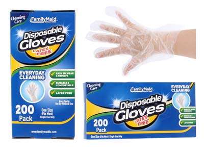 2380208 Disposable Gloves, 200pk case of 96