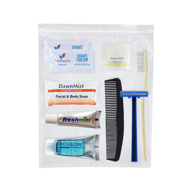 2382706 Basic Hygiene Kits - 9 Piece case of 96
