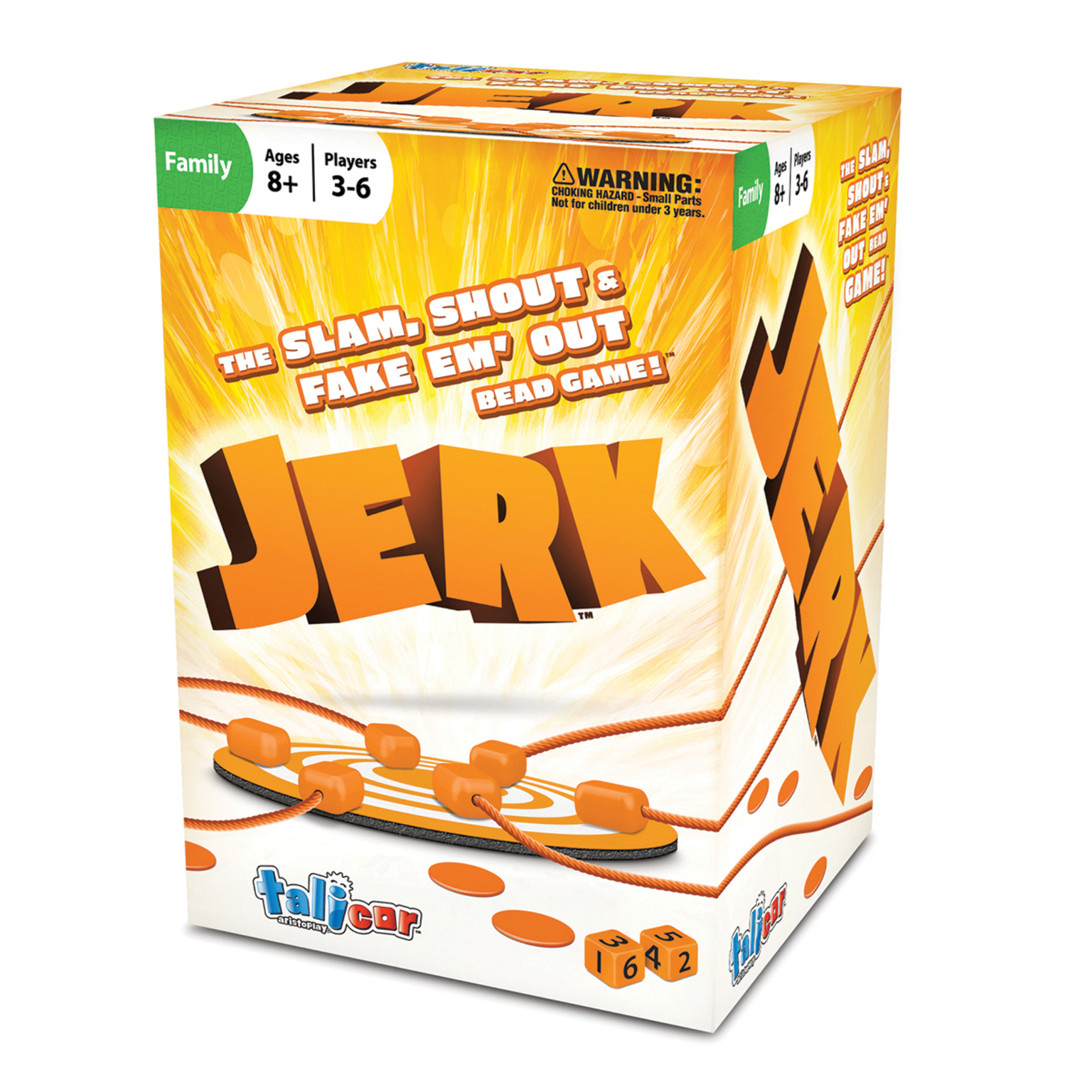 2317827 Jerk, the Bead Game - Ages 8+, Players 3-6 case of 6