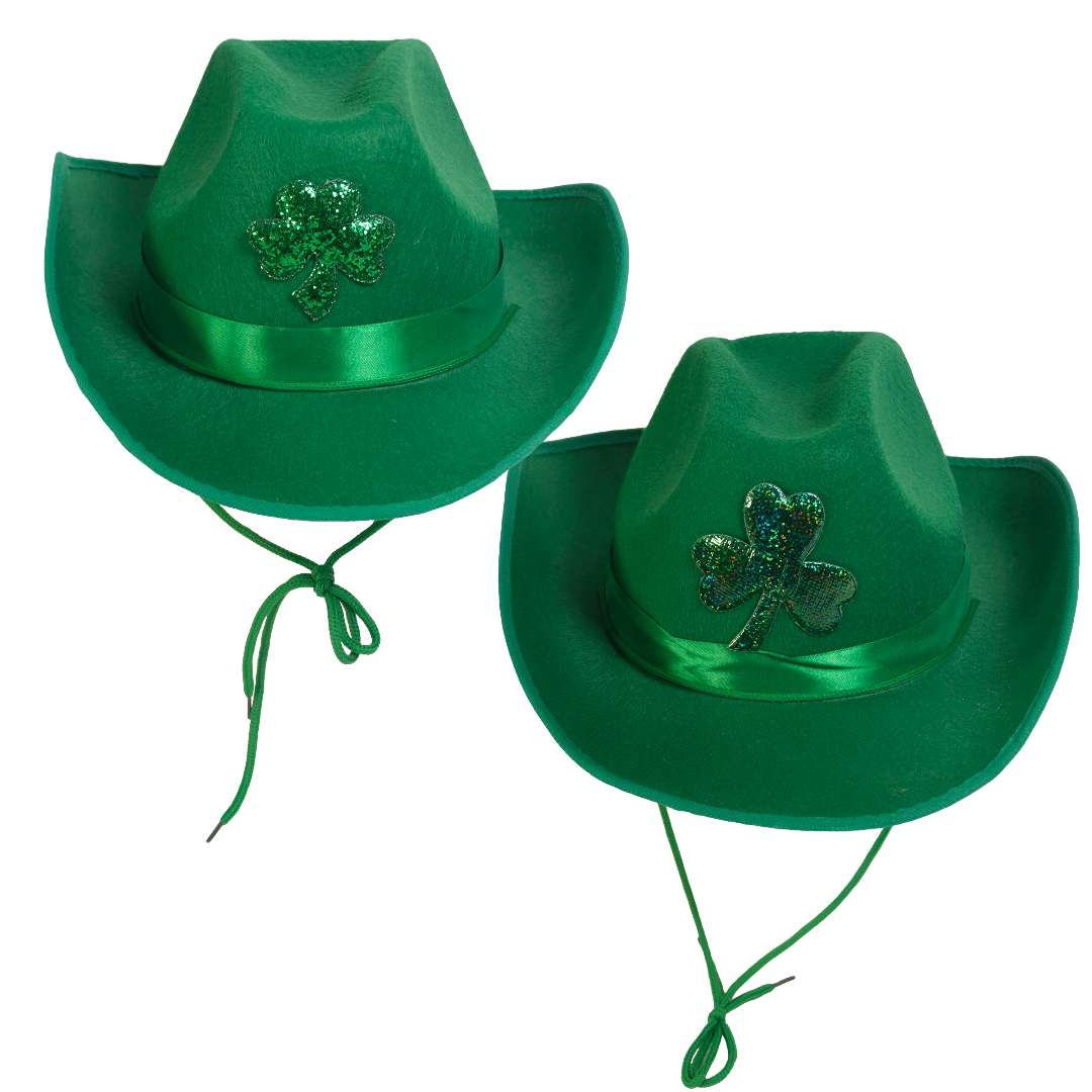2382534 St. Patrick's Day Cowboy Hats case of 12