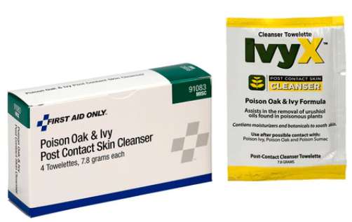 2383058 IvyX Poison Oak & Ivy Packets 4/Box case of 100
