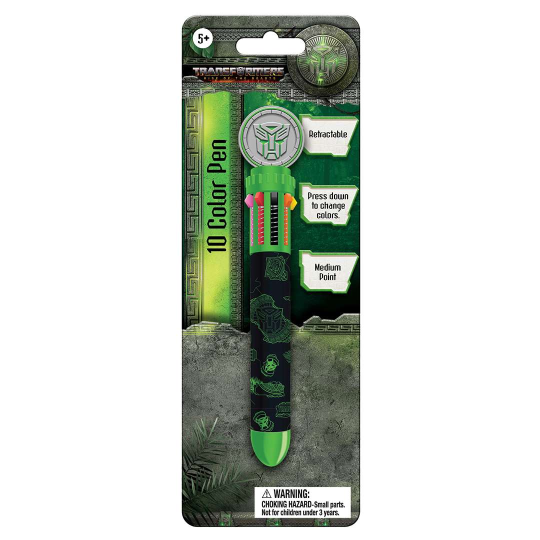 DollarDays 2377055 Transformers 10-Color Pens - Pack of 12