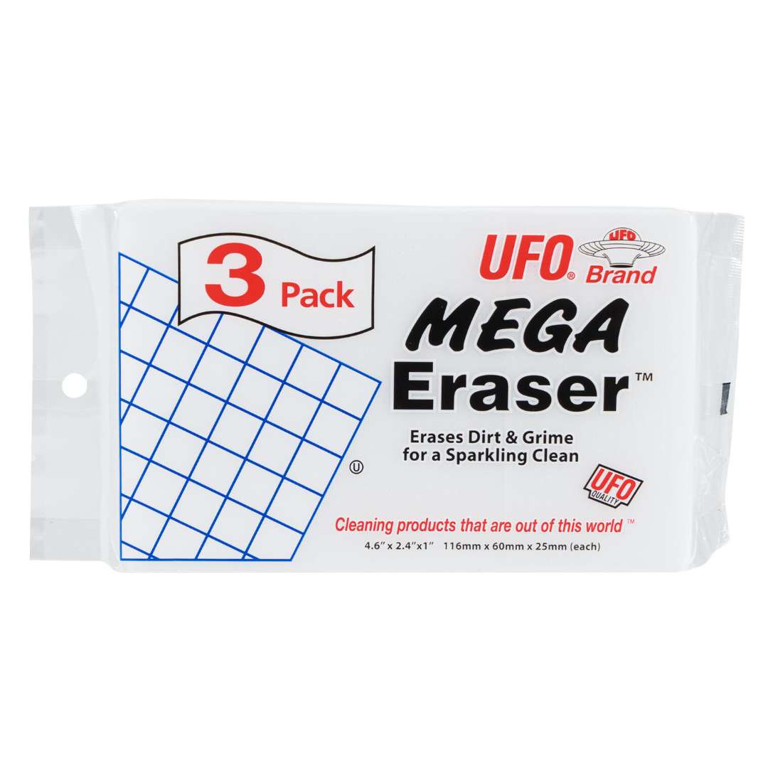 DollarDays 2381475 UFO Mega Scrubber, White, 3 per Pack - Pack of 60