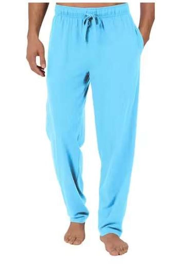 DollarDays 2388540 Mens Lounge Pants - Medium, Blue - Case of 24