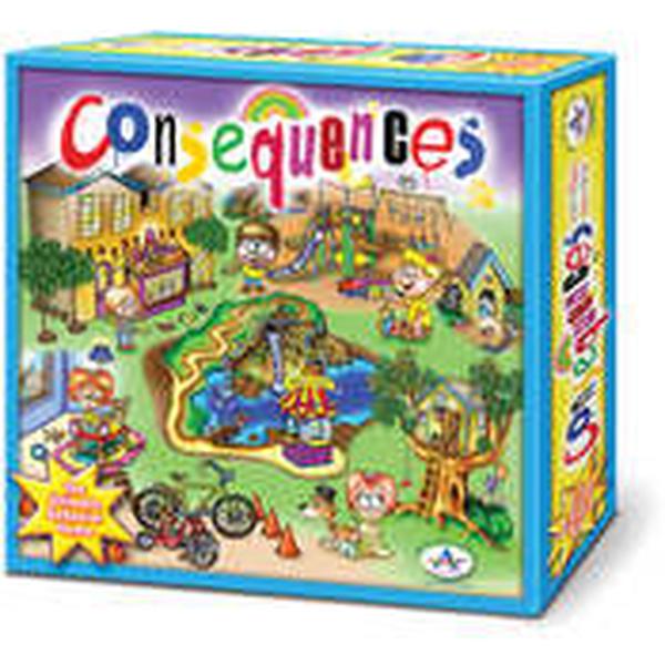 DollarDays 2317801 Consequences Game - 2-4 Players, Ages 3 Plus - Case of 6