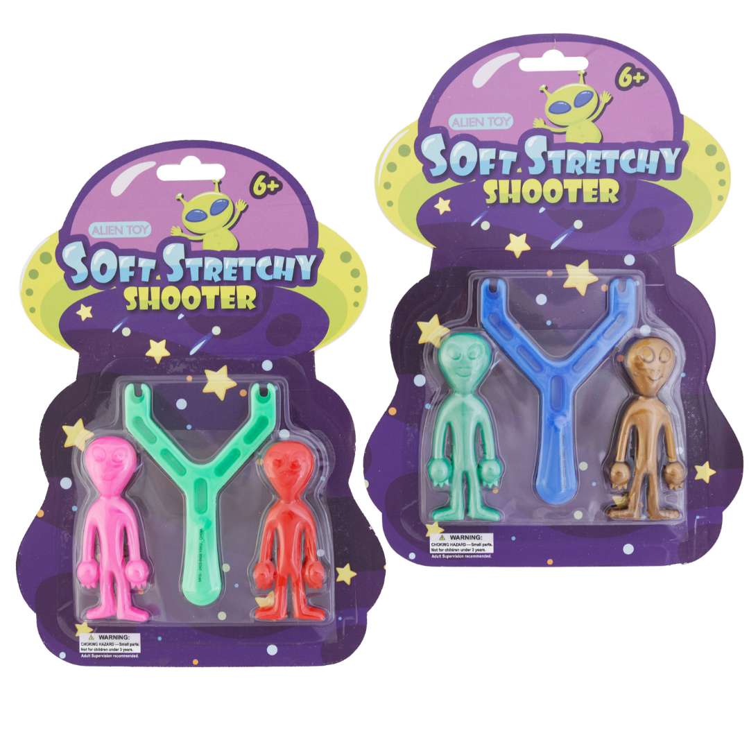DollarDays 2388595 Alien Soft Stretchy Shooters - Case of 48