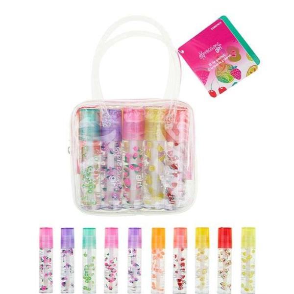 DollarDays 2386299 Fruit Lip Gloss - 10 Piece - Pack of 48