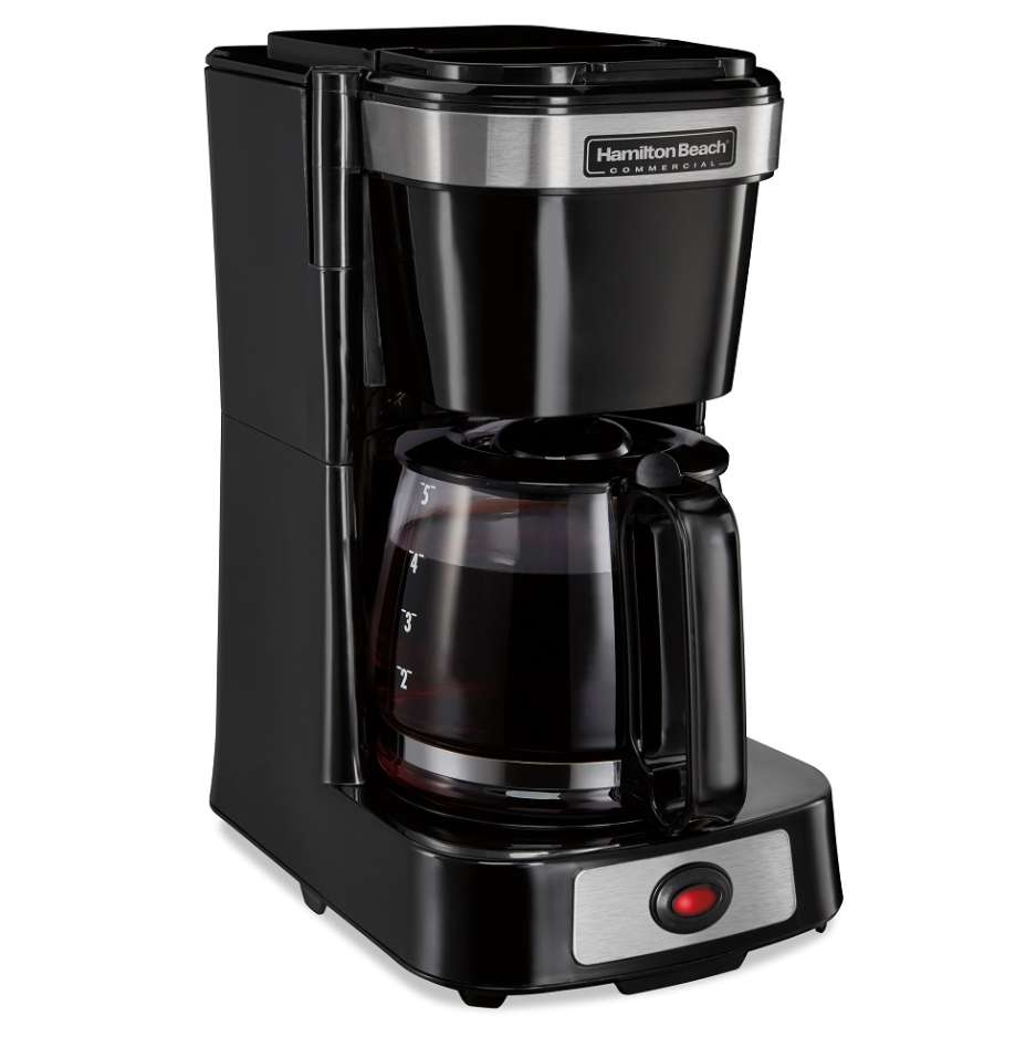 DollarDays 2388655 4 Cup Coffee Brewers, Black - Pack of 6
