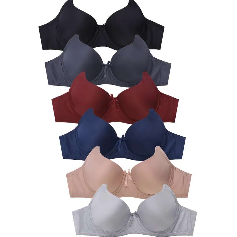 2378770 Womens Full Coverage Bras, Assorted Color - Size 34-44DD - Pack of 144