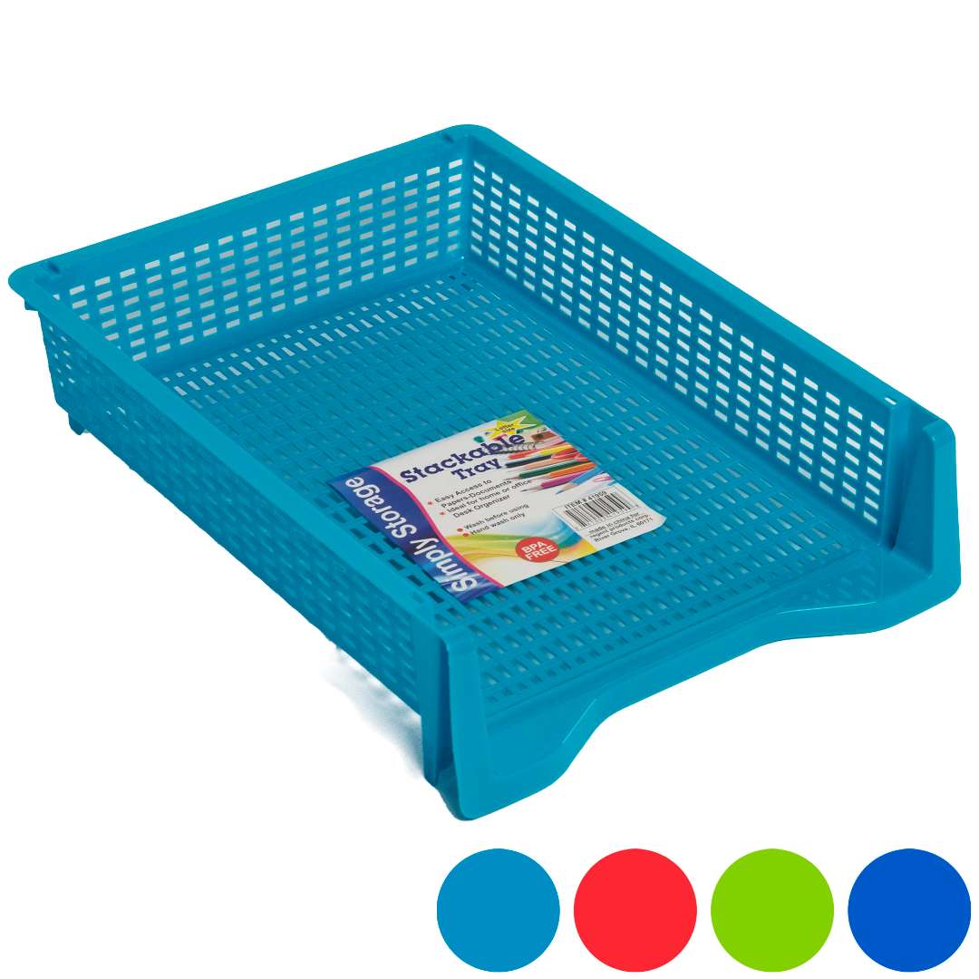 DollarDays 2388952 Storage Tray - Letter Size - Pack of 48