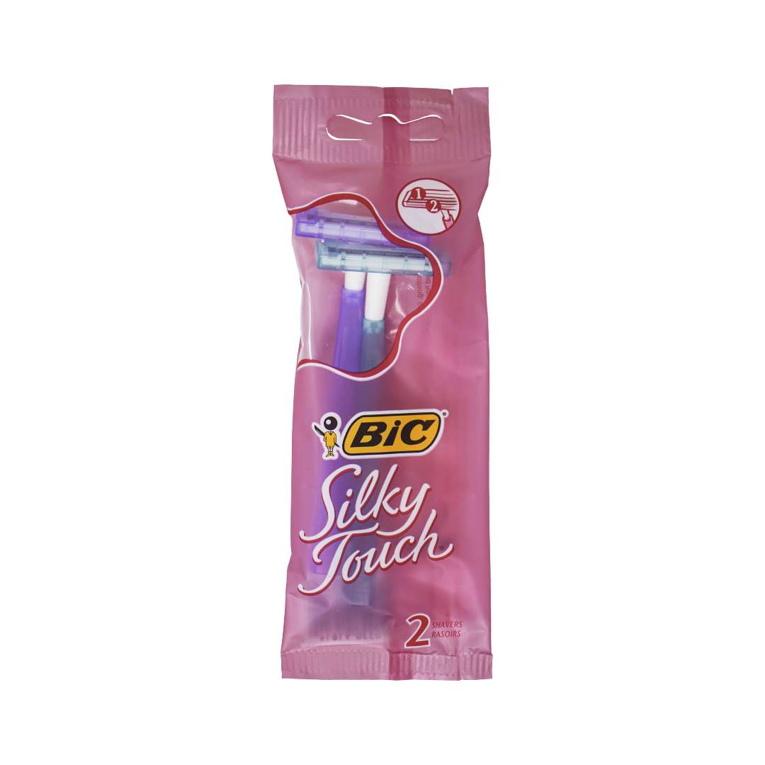 DollarDays 2388712 Bic Silky Touch Razor, Twin-Blade - 2 per Pack - Pack of 144