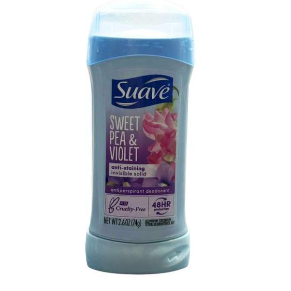 DollarDays 2389041 2.6 oz Suave Sweet Pea & Violet Deodorant - Pack of 24