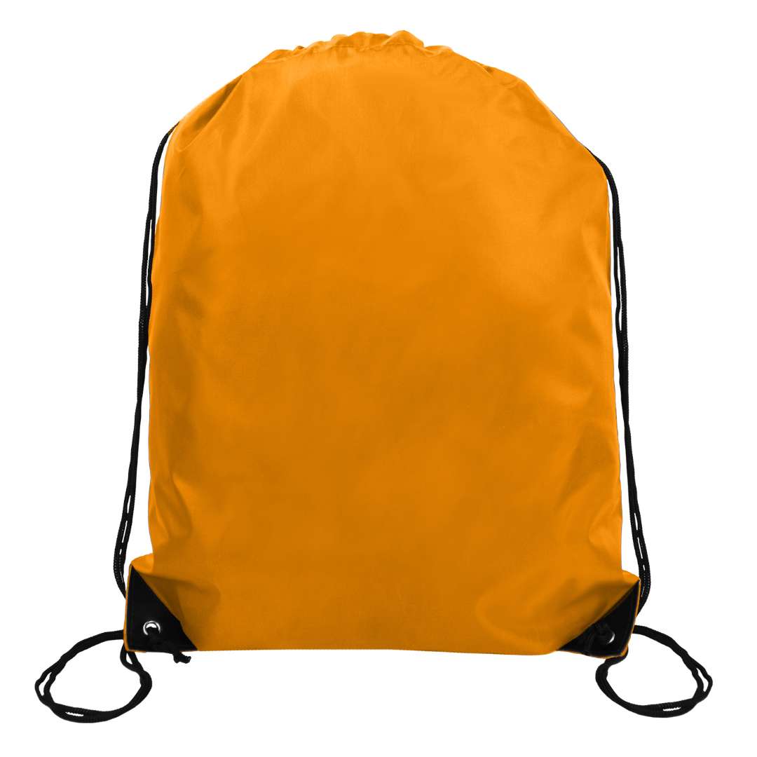 DollarDays 2388679 Drawstring Bags, Gold - Pack of 200