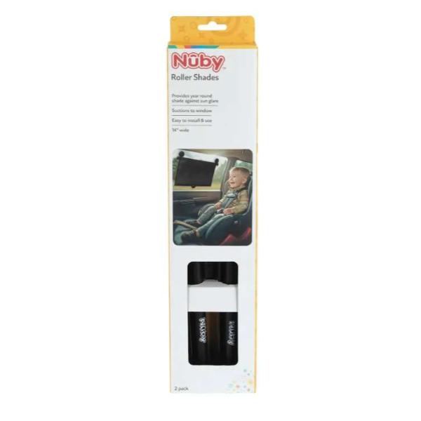 DollarDays 2376656 14 in. Nuby Roller Shades, 2 per Pack - Pack of 24