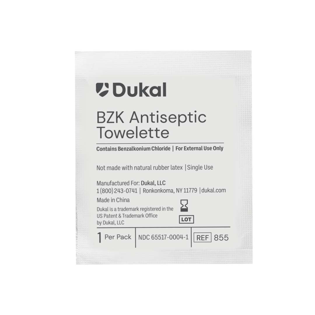 DollarDays 2388889 5 x 8 in. BZK Antiseptic Towelette - 1,000 Count - Pack of 1000