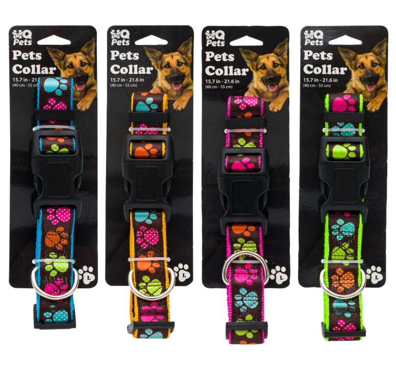 2388907 Pet Collars - Large, Assorted Color - Pack of 48